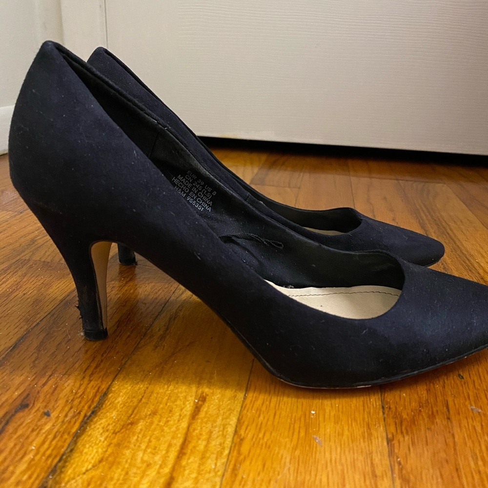 Black heels